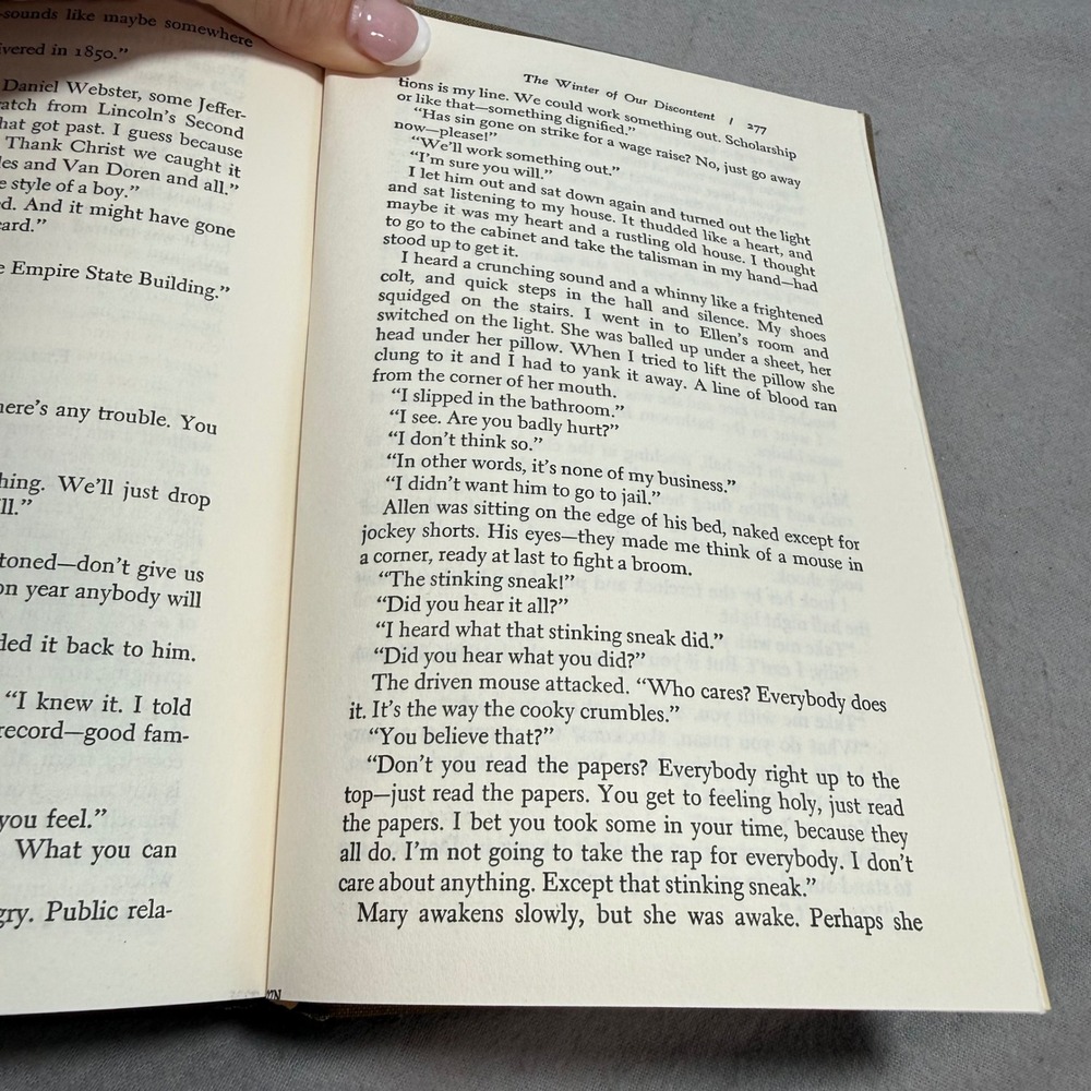 Vintage John Steinbeck Hardcover Set of 2 Books Uniform 1970s Book Club Editions - Picture 15 of 15